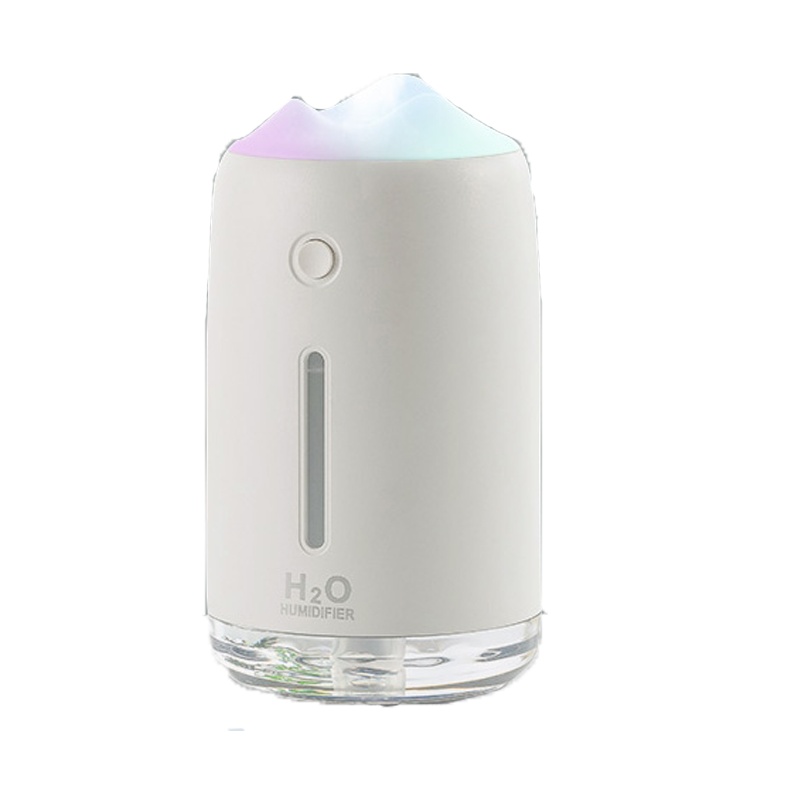 小型加湿器办公室桌面家用办公桌纳丽雅卧室迷你便携式宿舍学生空气 充电款雪山白纳米大喷雾