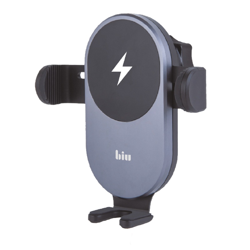 苏宁小Biu车载手机架汽车用无线充电器智能全自动感应苹果华为导航支撑支架出风口汽车上卡扣式车内万能通用型