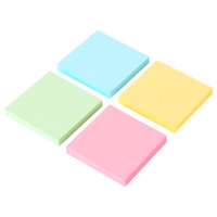 西玛(SIMAA) 400张 四色便利贴百事贴76*76mm便签纸便签本子即时贴学生办公财务用彩色纸