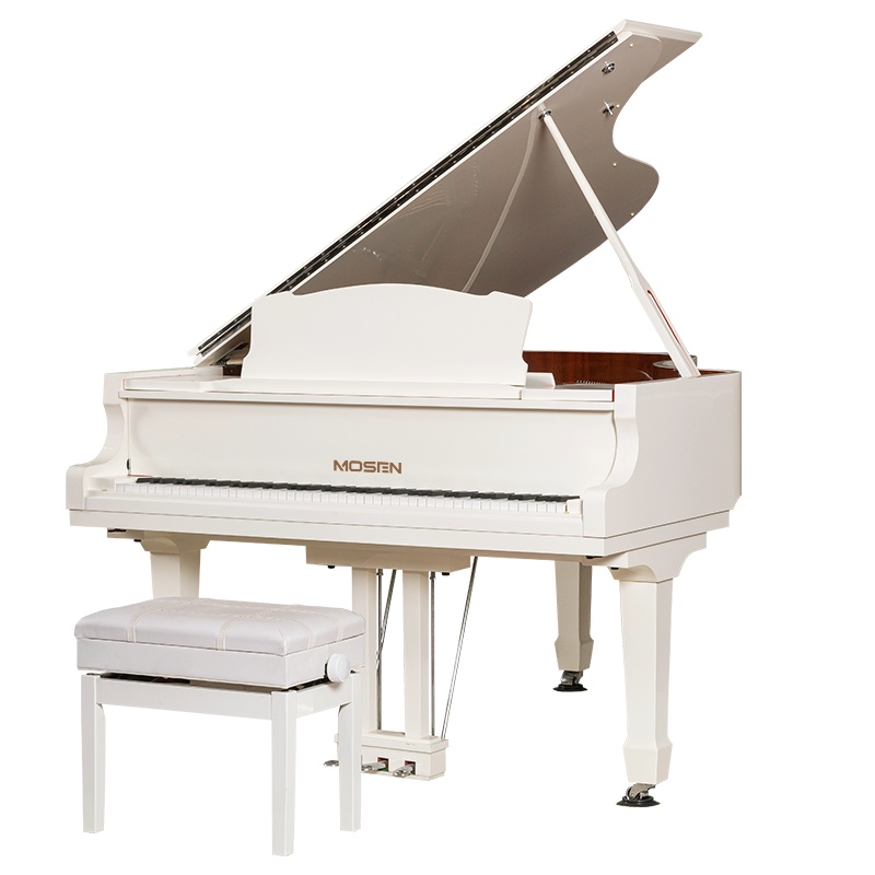 莫森(MOSEN)MS-102G三角钢琴 88键进阶款家用考级演奏真钢琴1-10级 105CM 典雅系列