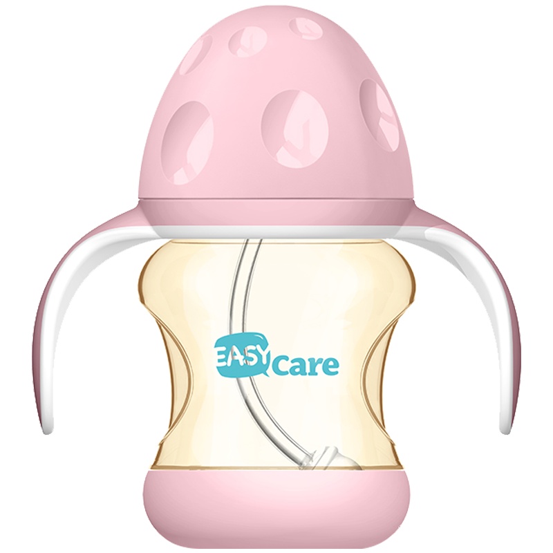 伊斯卡尔(Easy Care)160ml防胀气奶瓶宝宝PPSU奶瓶耐摔宽口断奶神器防呛奶零负压粉色