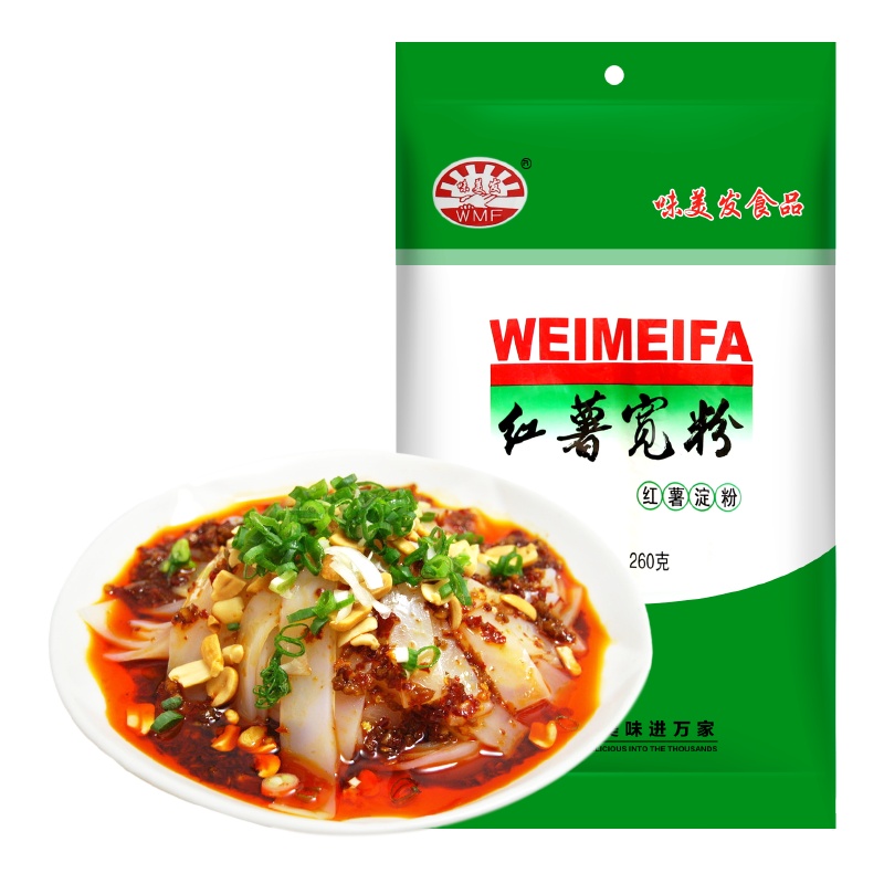 味美发 红薯宽粉260g 地瓜粉条粉丝酸辣粉火锅粉