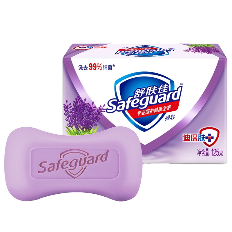 舒肤佳香皂薰衣草舒缓呵护100g(新老包装随机发货)