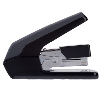得力(deli) 金属手握式中型订书机旋转钳式省力订书器12号标准装订机 办公文具用品 0358 省力型黑色 单个价