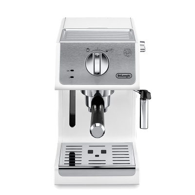 德龙（Delonghi）ECP33.21.W家用办公室泵压式咖啡机 卡布奇诺蒸汽奶泡系统意式咖啡机
