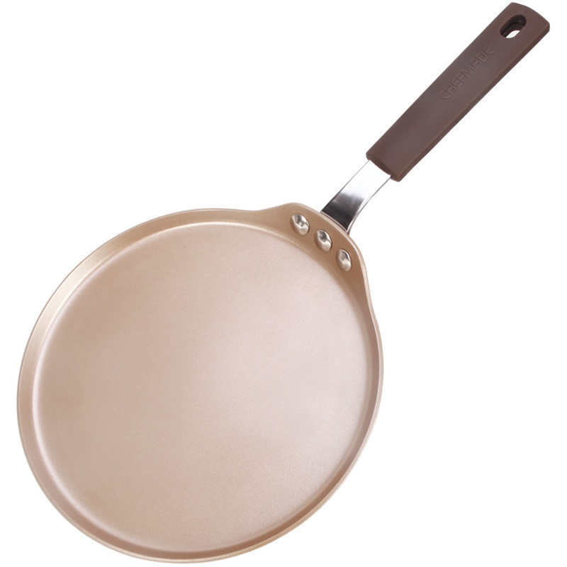 学厨 8寸不粘薄饼班戟煎盘可丽饼鸡蛋煎饼果子煎锅千层煎锅煎盘 烘焙模具 WK9738