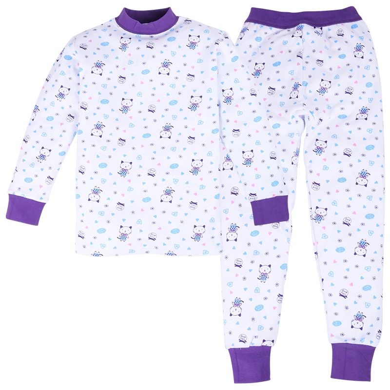 红豆（HODO）100%棉女童内衣套装全棉女童舒适透气儿童内衣系列