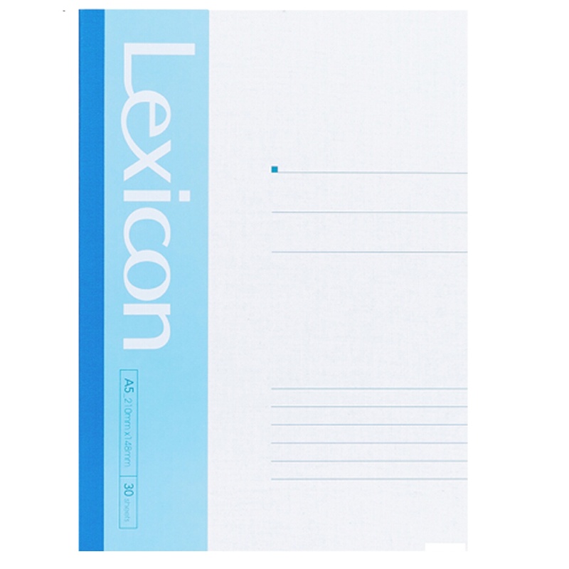 得力 7650 无线装订软抄本笔记本子办公文具记事本 A5/30张大包装 24本