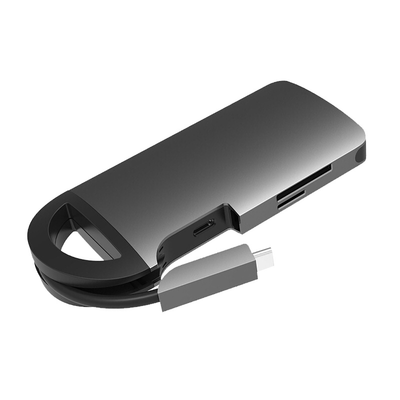 飞利浦type-c拓展坞电脑转换器 转接头笔记本扩展macbook pro苹果配件air投影仪转换器HDMI