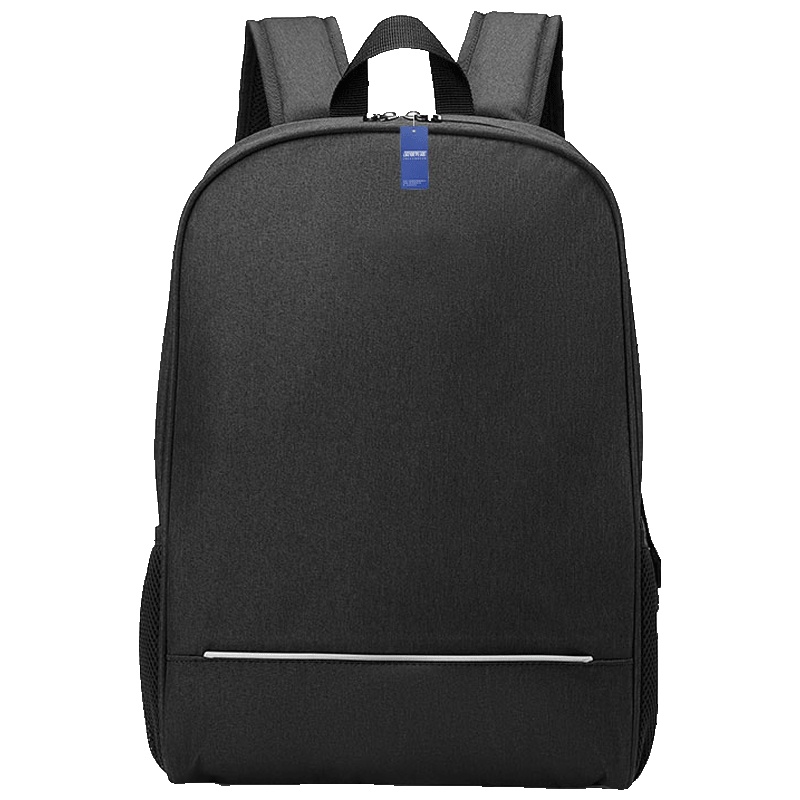 安居先森男士休闲双肩包书包背包 092241黑色