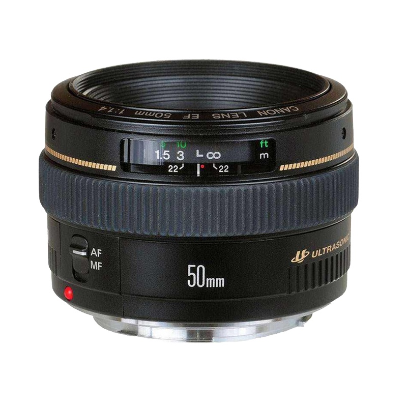 佳能(Canon) EF 50mm f/1.4 USM 佳能卡口 58mm口径 标准定焦镜头