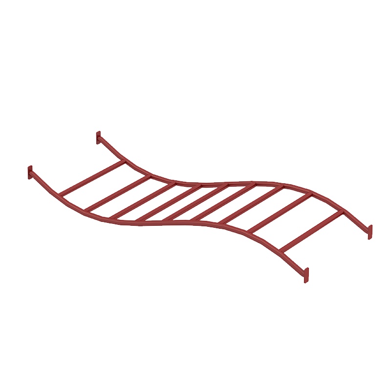 华森葳儿童家具 城市大冒险-波浪爬梯