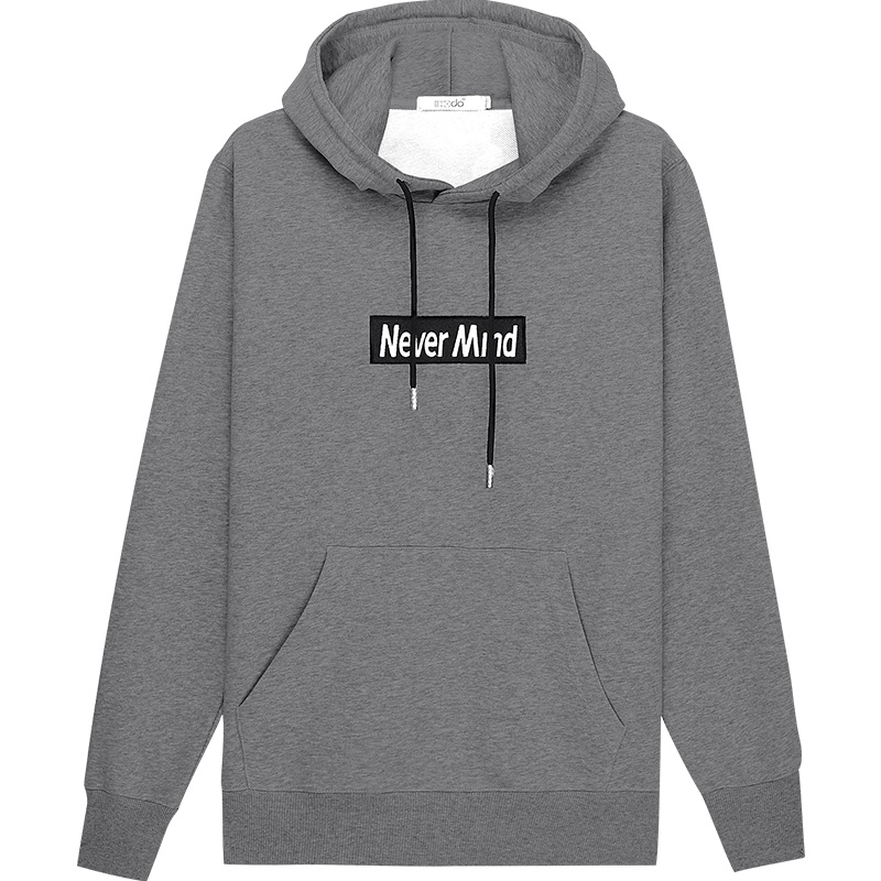 HODO红豆男装 男士卫衣 秋季时尚休闲舒适简约套头连帽运动卫衣男