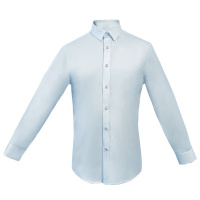 帝楷(deelkall)男商务正装职业装长袖衬衫衬衣05M1909S07 可定制 新品 竹棉混纺 白色 浅紫色 浅蓝色