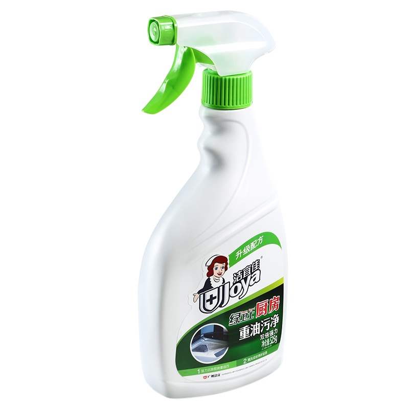 洁宜佳【525ml双倍去污装】厨房重油污清洗剂抽油烟机清洗剂强力厨房重油去油污除垢家用除油剂油污净