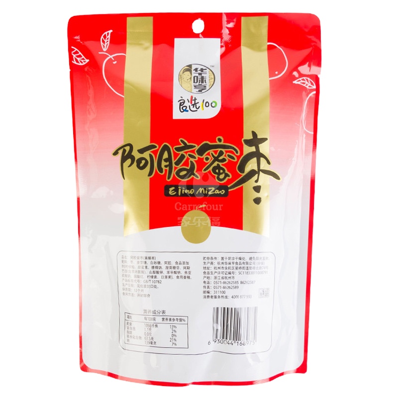 华味亨 阿胶蜜枣 227g/袋