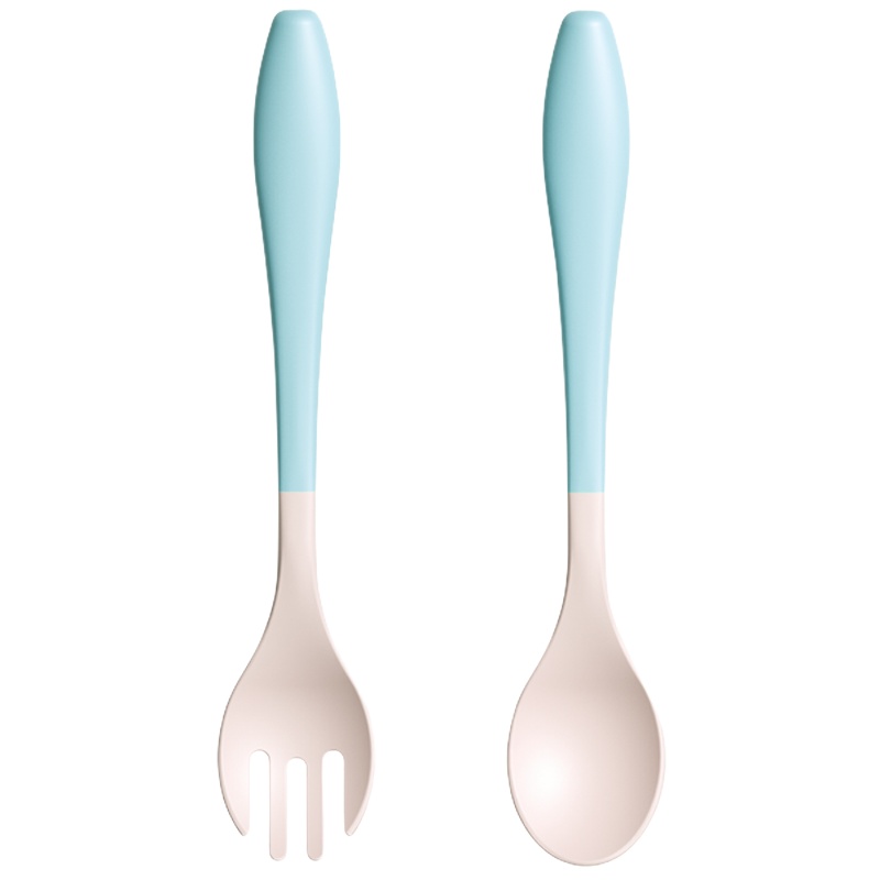 护贝康儿童餐具学生吃饭叉勺套装
