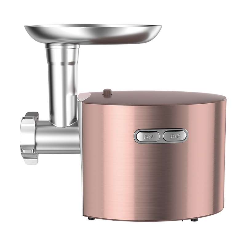 金正(NiNTAUS)绞肉机 大功率多功能家用电动碎肉搅肉机 灌肠机料理机研磨机 玫瑰金 JZM-JR505