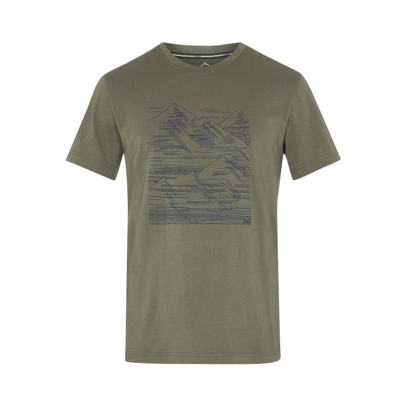 McKINLEY 源自欧洲 2020新款Kimo ux 男子运动休闲短袖T恤 308677-900693