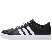 Adidas/阿迪达斯 男鞋 低帮舒适透气轻便运动鞋休闲鞋板鞋 BC0131 黑色 39