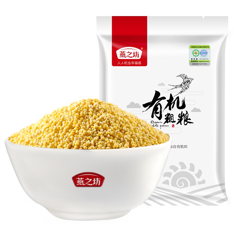 燕之坊黄小米小米粥小黄米新米农家有机小米粗粮