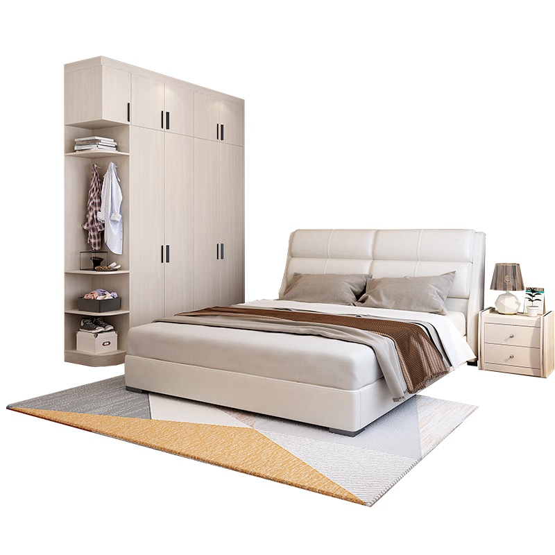 诗尼曼全屋定制整体家具现代简约全屋套餐衣柜整体定制客厅电视柜