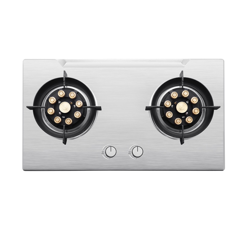 巧妙(QIAOMIAO)燃气灶天然气灶煤气灶双灶液化气灶家用定时灶具台式嵌入式双9腔大火灶 Q310B-液化气自行安装