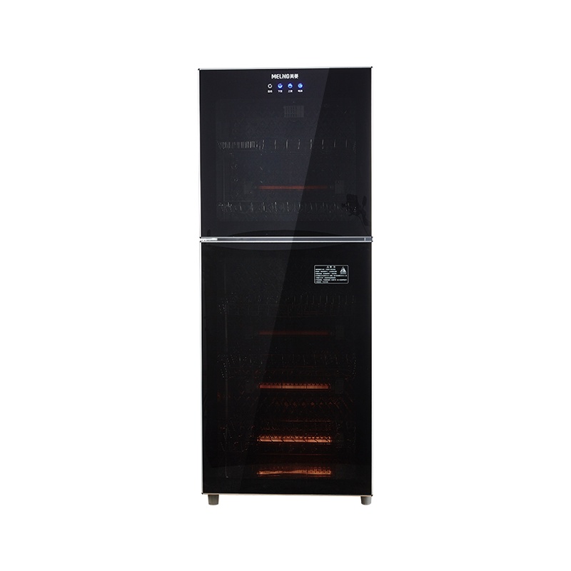 美菱(MeiLing) 消毒柜 立柜式 二星级 臭氧+高温 258L 上下双模碗柜 ZTD-258ML12