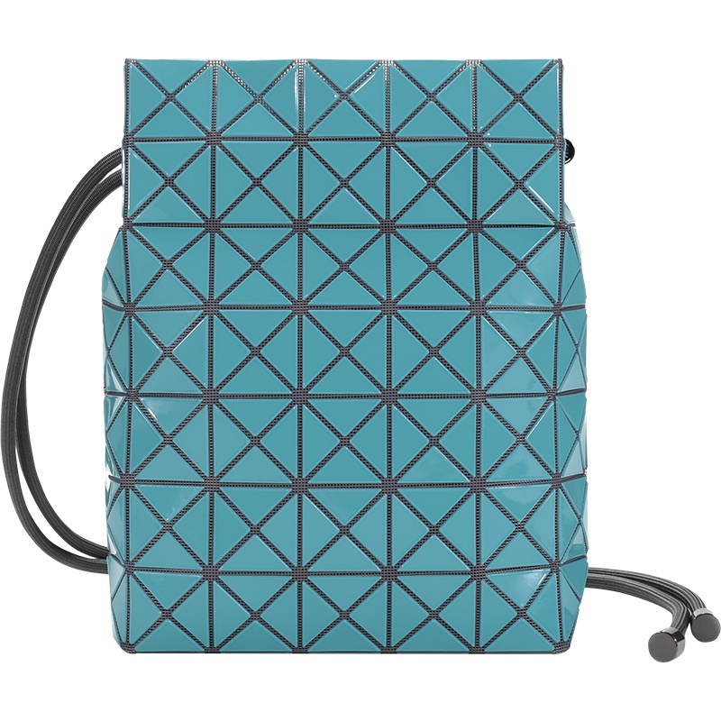 三宅一生 BAO BAO ISSEY MIYAKE 21春夏款 女士PVC单肩斜挎包抽绳包水桶包BB16 AG593