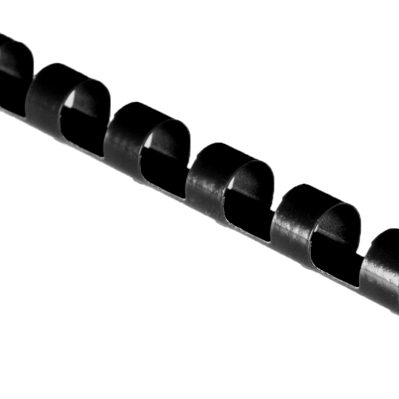 得力(deli) 3833 21孔装订胶圈 6mm圆形装订夹条