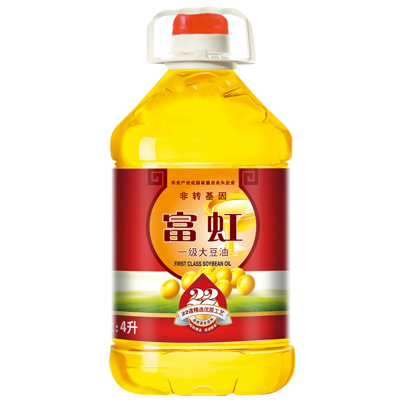 富虹油品4L非转基因一级大豆油（48小时发货）