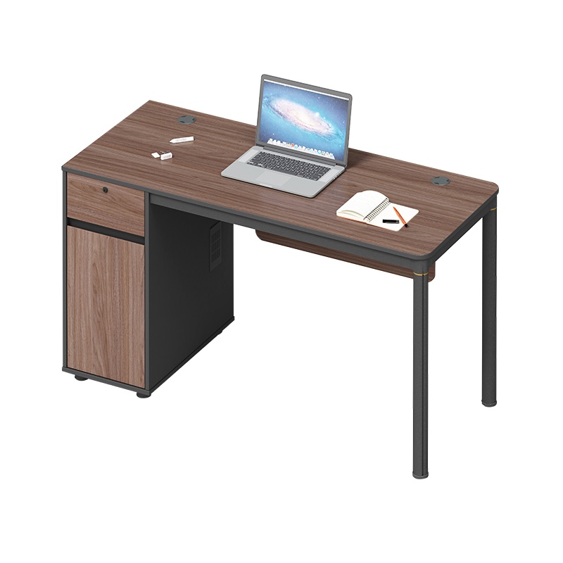 鑫金虎 办公桌员工职员桌单人位电脑桌办公室桌椅组合现代简约桌子1.2米