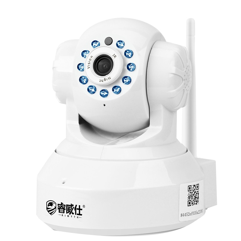 阿里智能无线摄像头监控摄像机 wifi手机远程高清家用夜视网络室内云监控器-960P(130万像素)带8G内存卡巧妈妈