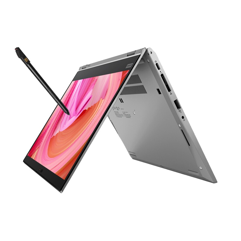 联想ThinkPad S2 YOGA (00CD) 2021款 全新11代酷睿 13.3英寸轻薄笔记本电脑(I5-1135G7/16G/512G固态/背光键盘) 银 360度翻转