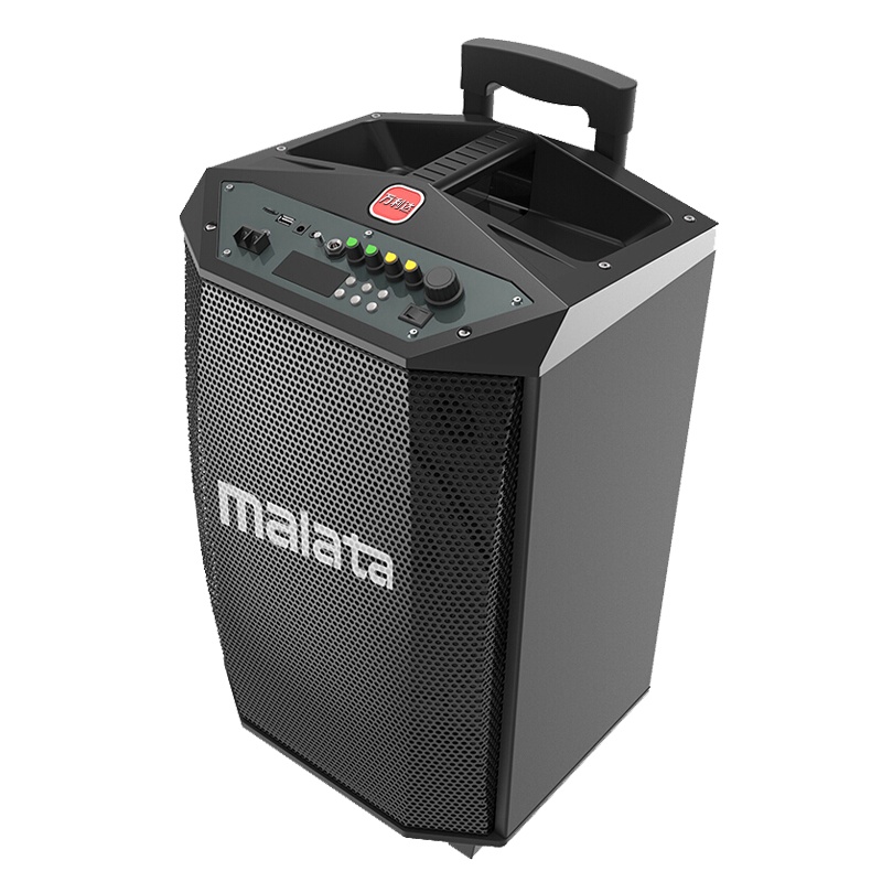 万利达(Malata)M+9015家庭k歌蓝牙无线拉杆音响户外广场舞演出音箱室外大功率低音炮移动扩音器单麦克风L8