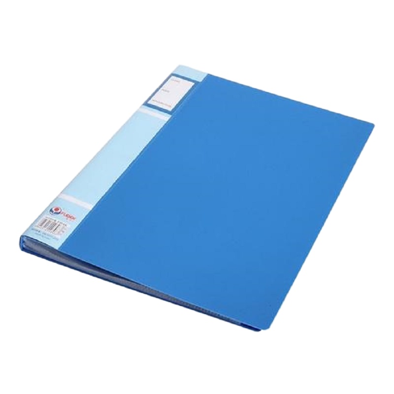 富得快HY8028 A4活页资料册 30孔 活页资料夹 插页夹 文件夹 单个装