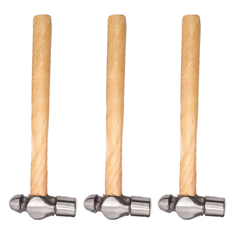 木柄手锤榔头高碳钢铁锤2.5P