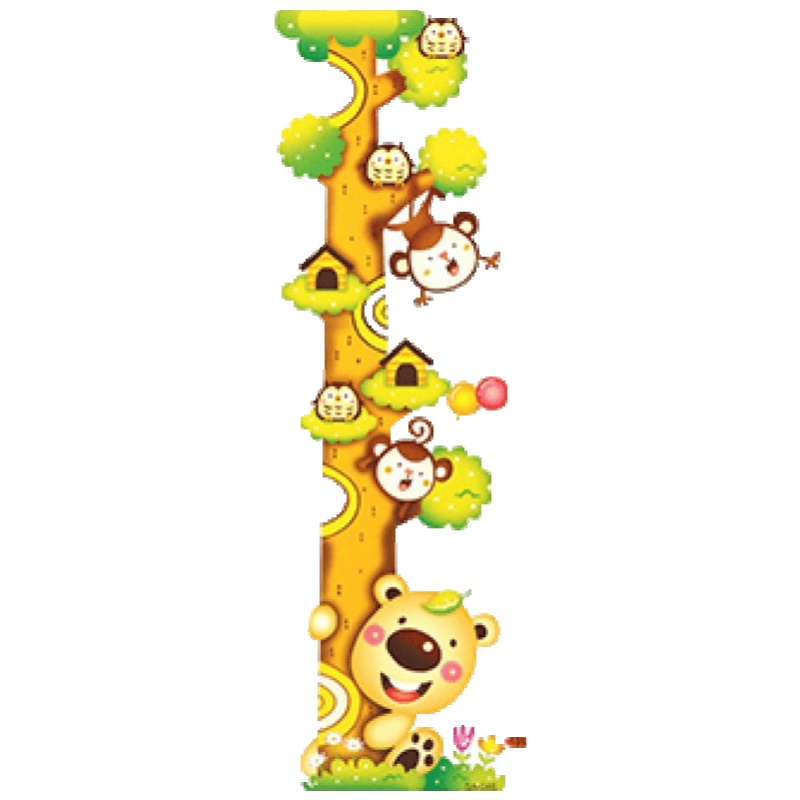 家柏饰(CORATED)可移除儿童身高墙厅量尺墙面装饰贴画身高贴纸装饰用品墙贴