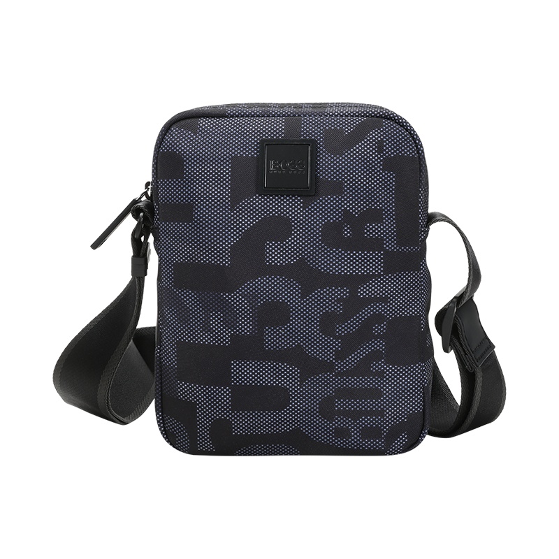 HUGO BOSS 雨果博斯 男士 织物单肩斜挎包50446729