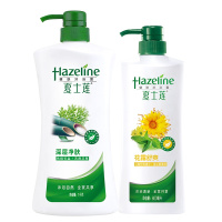 夏士莲 (HAZELINE) 健肤沐浴露 深层净肤1KG+花露舒爽600ml 女士 各种肤质[联合利华]新老包装随机发货