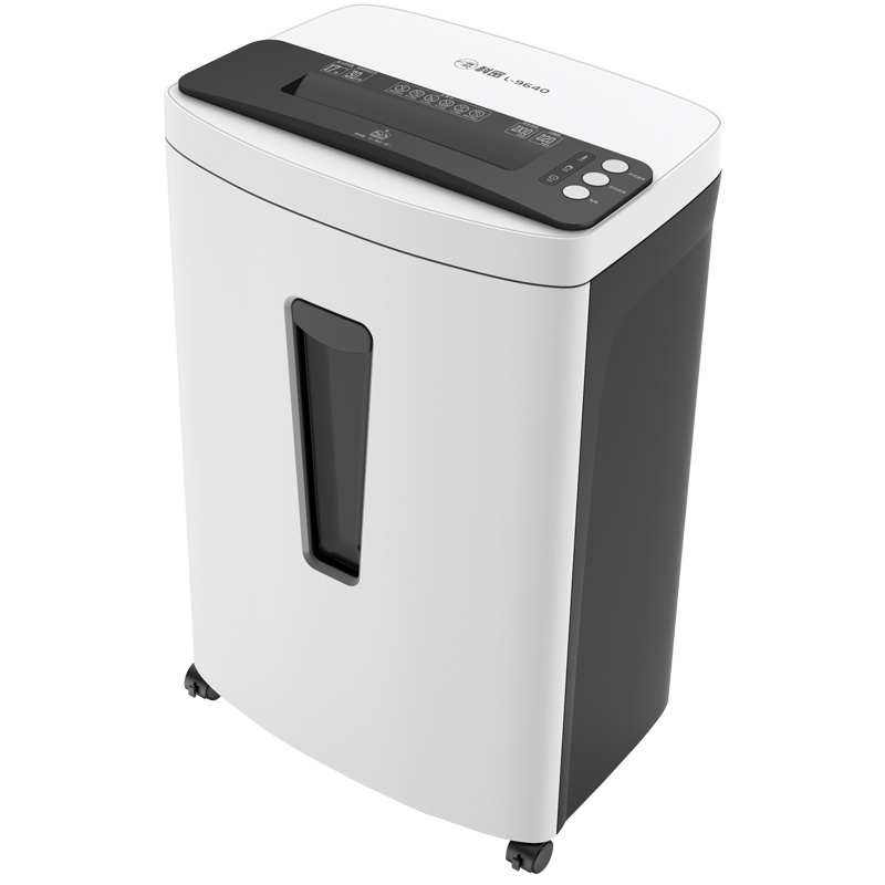 科密(comet)L-9640碎纸机5级保密办公商用碎纸机(单次17张 持续30分钟 30L 可碎卡、光盘、订书针)