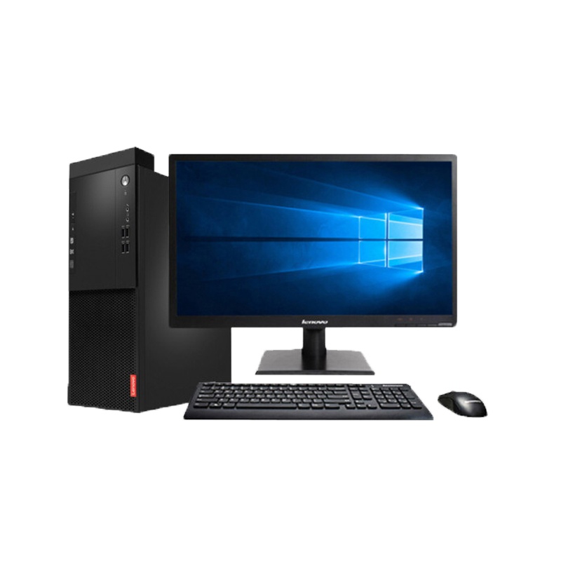 联想(Lenovo)启天M410 台式电脑(19.5 I5-7500 8GB 1T 128SSD GT730 2G独显)