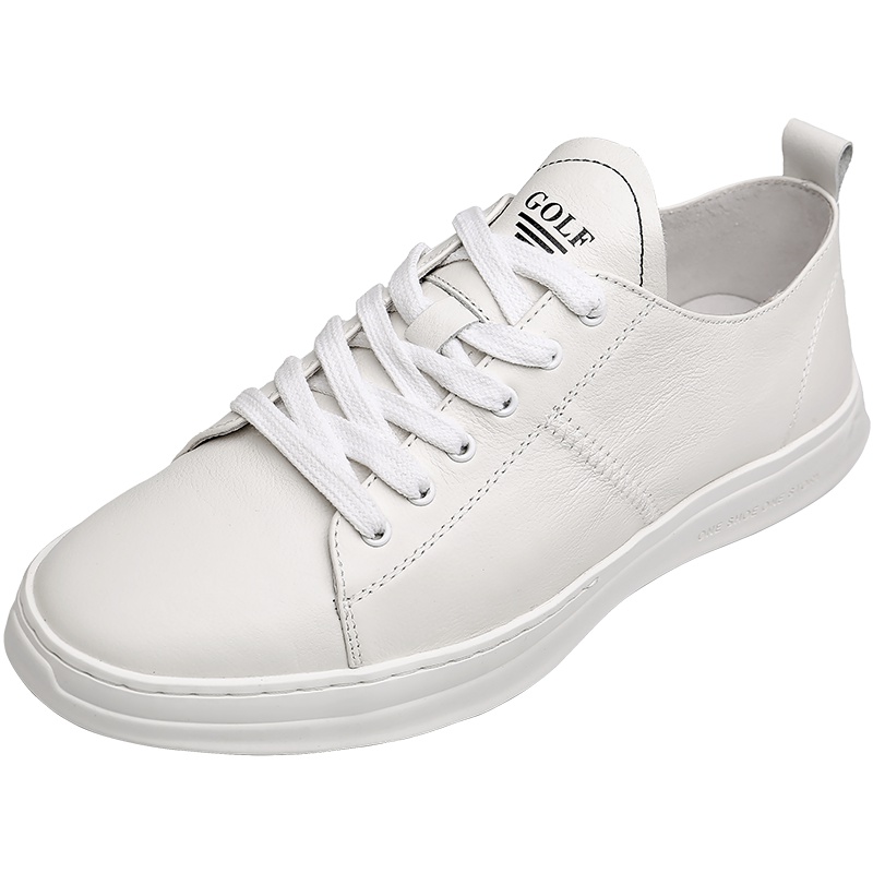 GOLF/高尔夫2019春夏新款白色百搭耐磨休闲板男鞋白色