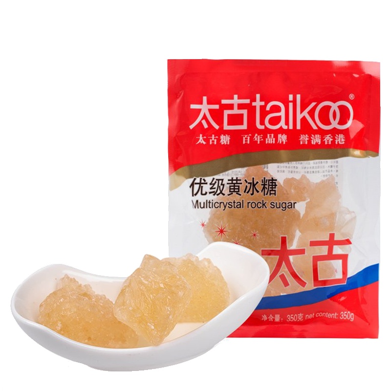 太古优级黄冰糖350g 厨房调味品 袋装老冰糖 甜品煲汤 太古出品