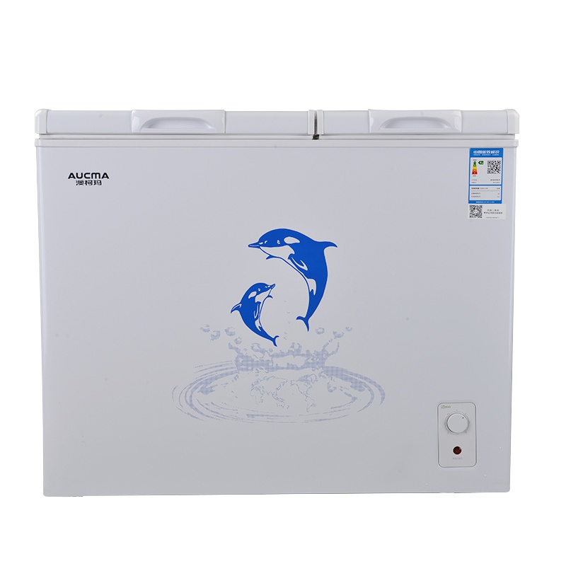 澳柯玛(Aucma) BCD-218CST铜管家用双温冰柜 卧式冷冻冷藏小冷柜