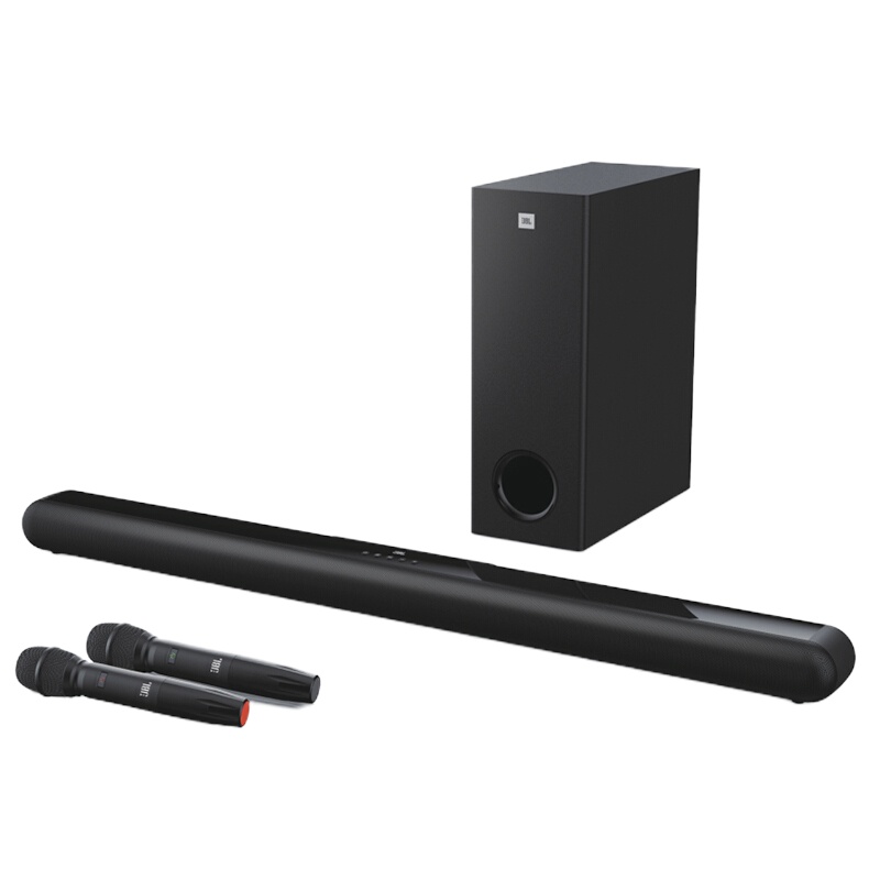 JBL KTV350 卡拉OK家庭影院音箱K歌观影一体家用KTV唱歌回音壁客厅电视蓝牙音响