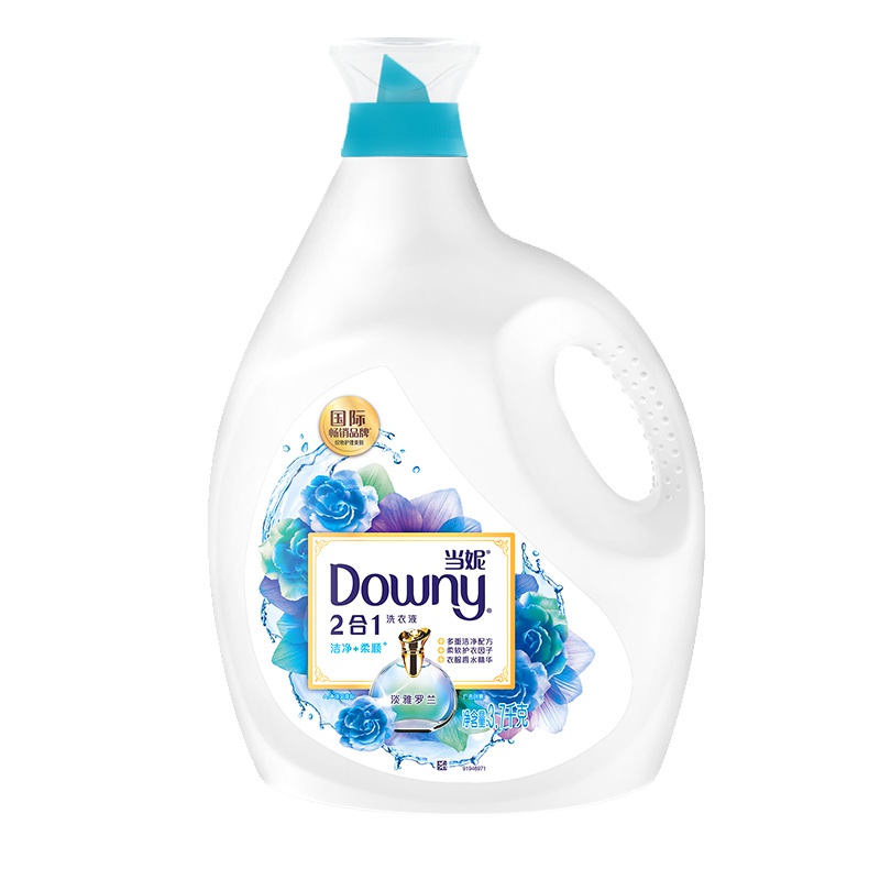 当妮二合一洗衣液淡雅罗兰3.7千克 衣物香水 护衣留香 不加柔顺剂也能柔顺衣服 杨幂同款