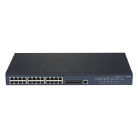 华三(H3C) LS-5130-28S-SI 24口千兆三层网管企业级网络汇聚交换机 万兆上行