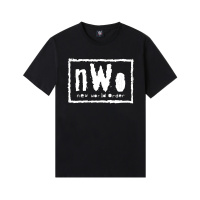 WWE潮牌2020春夏新品NWO印花圆领短袖T恤