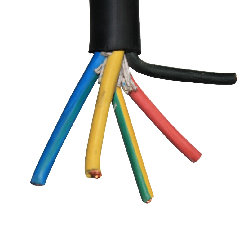 敏达(minda) 国标重型橡套电缆 3+2芯橡套线橡套软线 YC3*35+2*10 100米